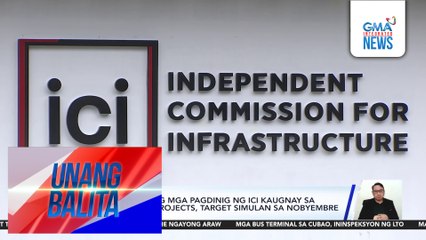 Pag-livestream ng mga pagdinig ng ICI kaugnay sa flood control projects, target simulan sa Nobyembre | Unang Balita