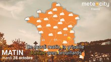 Bulletin météo France du mardi 28 octobre 2025