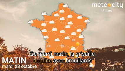 Bulletin météo France du mardi 28 octobre 2025