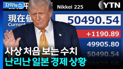 [자막뉴스] 세계 경제 최대 불확실성 풀리자...터져버린 아시아 증시 / YTN