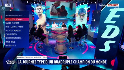 Maxime Grousset invité exceptionnel de l'EDS ! - L'Équipe du Soir - extrait