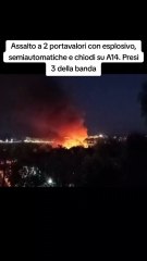 Assalto a 2 portavalori con esplosivo, semiautomatiche e chiodi su A14. Presi 3 della banda