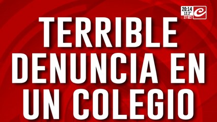 Terrible denuncia en un colegio: acusan a un profesor de abusar de sus alumnas