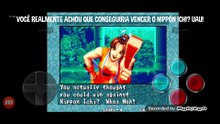 Fatal Fury 3 Bob Wilson vs Mai Shiranui fala de vitória da Mai Shiranui em português