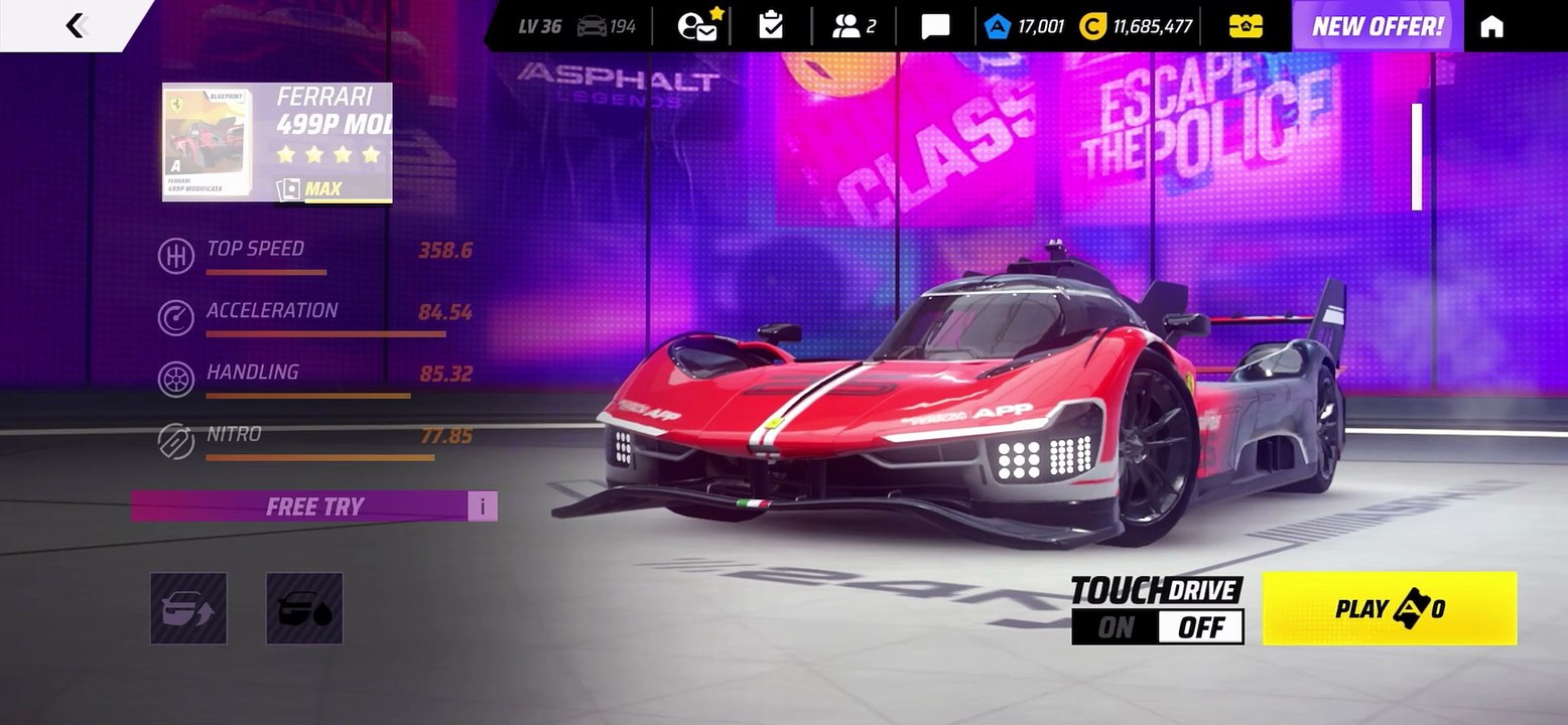 Ferrari E-Sports Asphalt Series Finish Line! Gameplay | Phantom Riders Season | Asphalt Legends