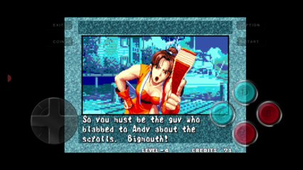 Fatal Fury 3 Mai Shiranui vs Terry Bogard luta completa