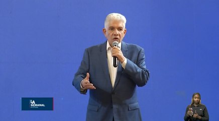 Eduardo Estrella explica cómo fue la grieta que sufrió la Circunvalación de Baní