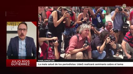 La mala salud de los periodistas: UdeG realizará seminario sobre el tema | Julio Ríos