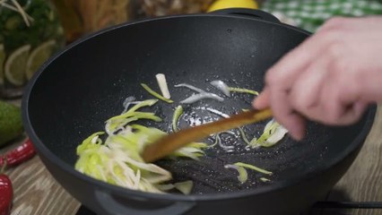 82 Cabbage Sauté with Mushrooms
