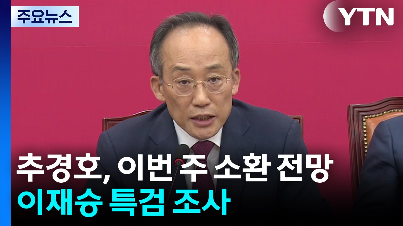 추경호, 이번 주 소환 전망...이재승 특검 조사 / YTN