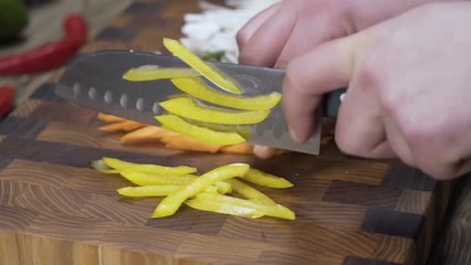 32 Rice Noodles with Vegetables