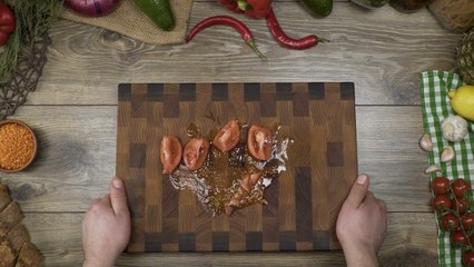 51 Beans with Vegetables and Mushrooms