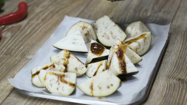 24 Baked Eggplant with Tomatoes