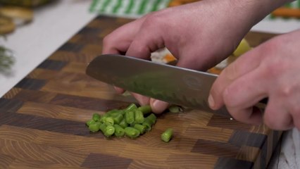 36 Clear Soup with Quenelles