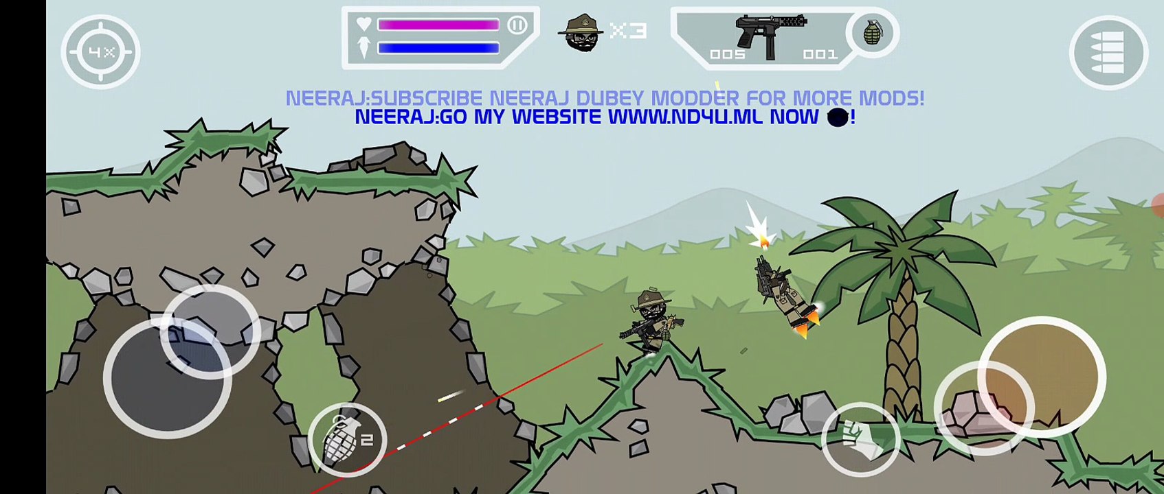 Mini Militia Hacked (R&Y)