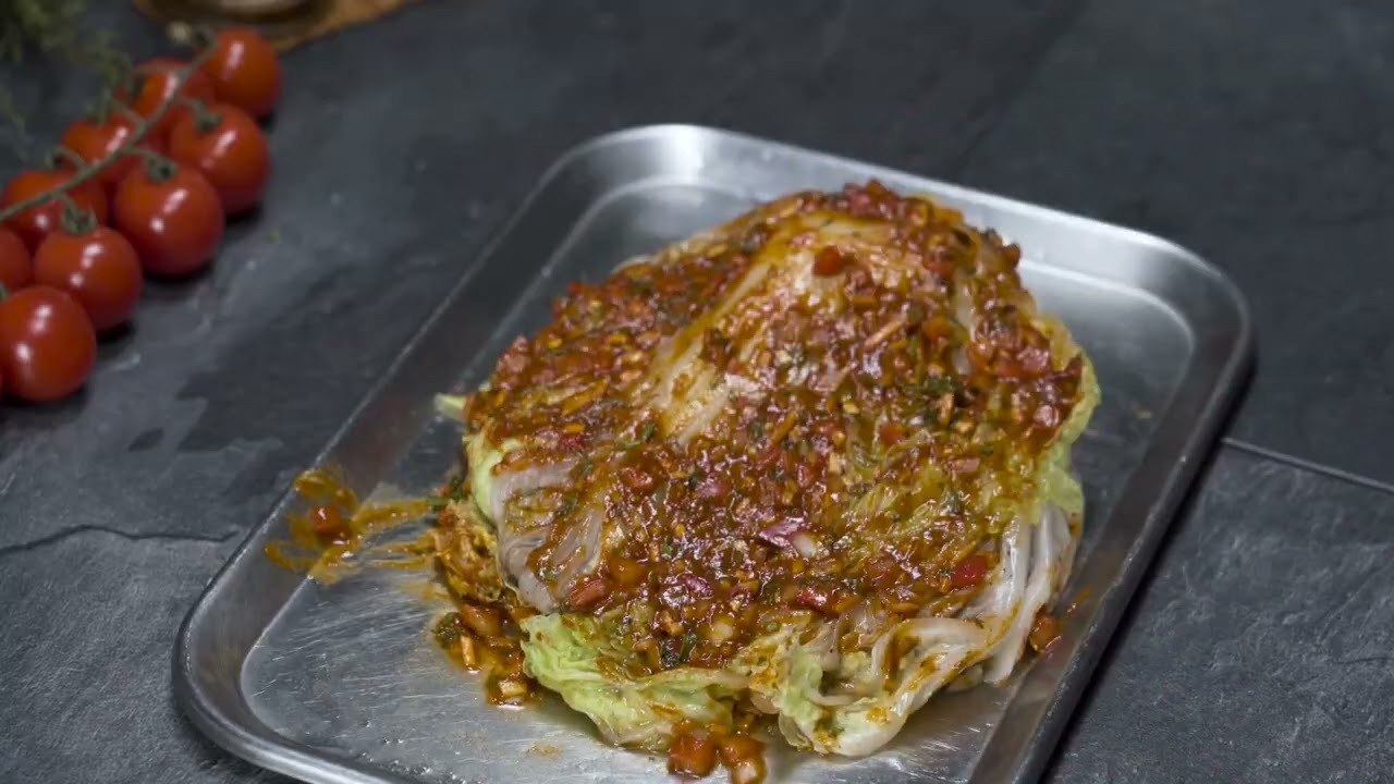 34 Kimchi soup.