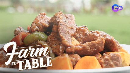 Chef JR Royol finally clears the confusion between Mechado and other Pinoy favorites | Farm to Table