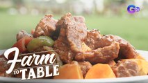 Chef JR Royol finally clears the confusion between Mechado and other Pinoy favorites | Farm to Table