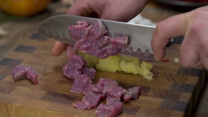 87 Maccheroni with Lamb Stew