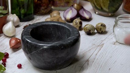 87. Salad with Sea Kale and Sea Bass