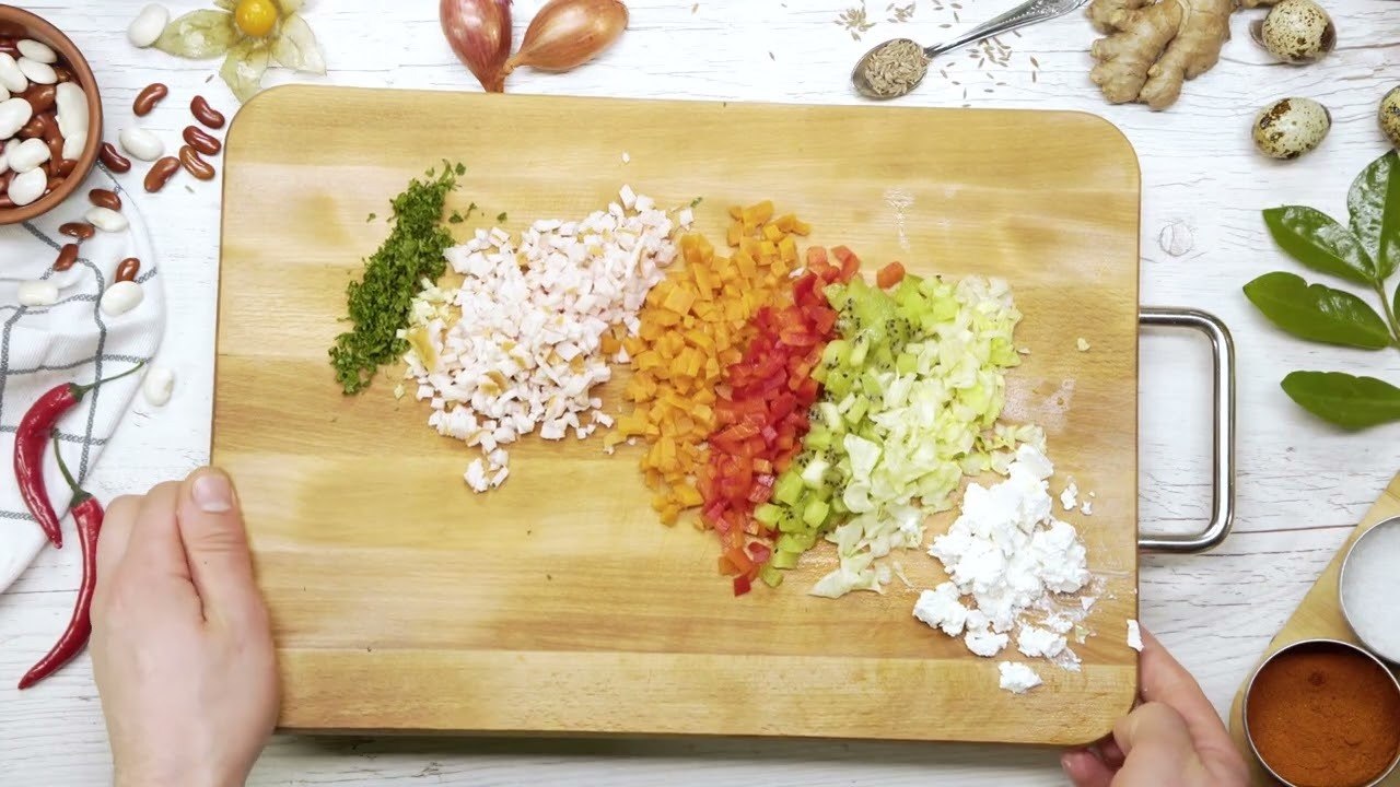 71. Salad with Three Sauces