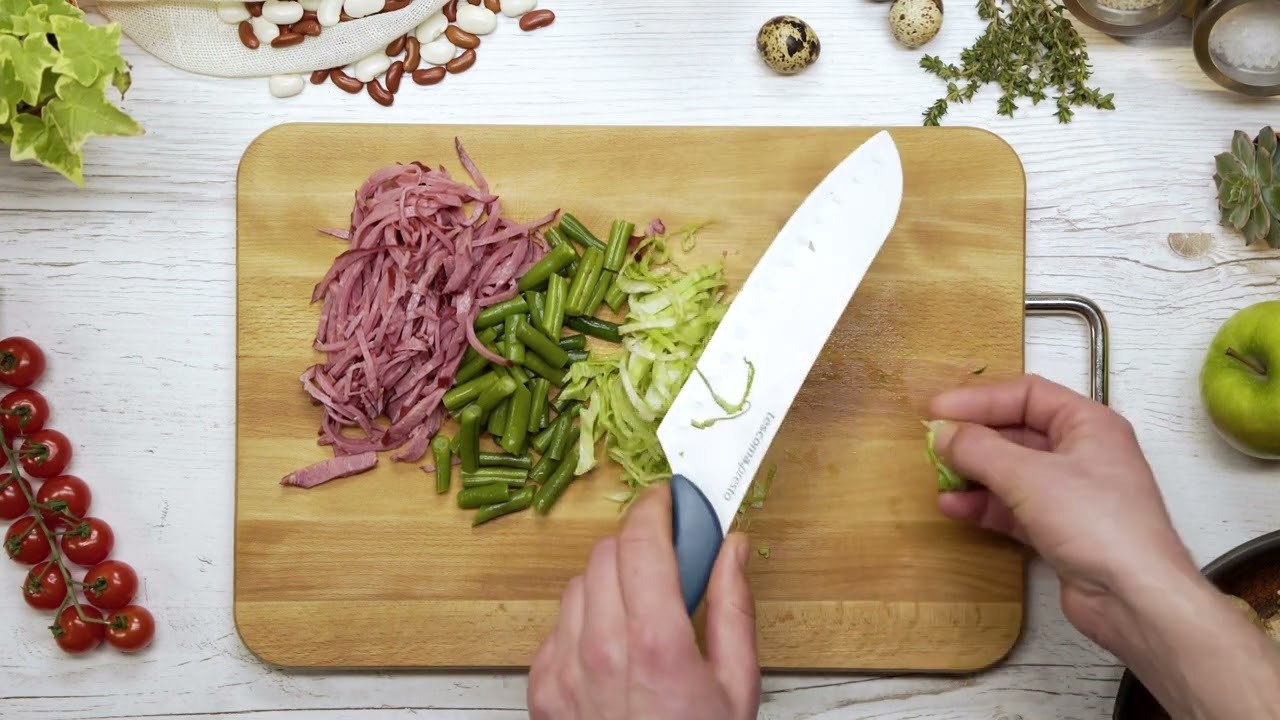 30. Salad with Beans and Ham