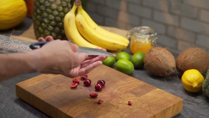 37 Cherry Banana Apricot Smoothie