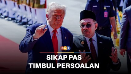 Sikap bercampur PAS terhadap kehadiran Trump timbul persoalan, kata penganalisis