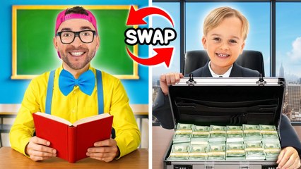 Kid pretends to be a parent for Uncle