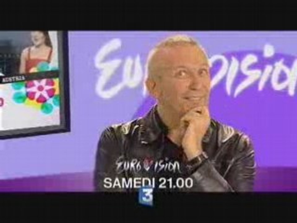 Bande annonce Eurovision 2008 sur France 3