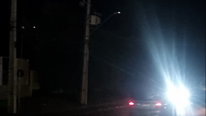 Moradores reclamam da falta de iluminação pública em trechos da Avenida Piquiri