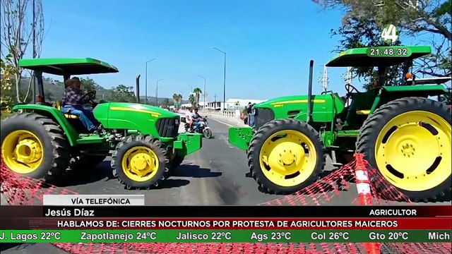 No hay acuerdo, agricultores se quedarán a dormir en bloqueos carreteros