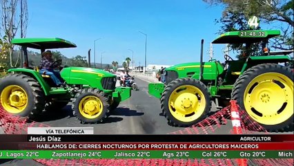 No hay acuerdo, agricultores se quedarán a dormir en bloqueos carreteros
