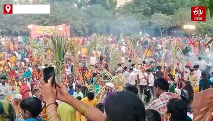 उषा अर्घ्य के साथ छठ महापर्व का हुआ समापन, हिसार का जिंदल सरोवर 11 लाख ज्योतों से जगमगाया, छठ मैया के गीतों से गूंजा घाट