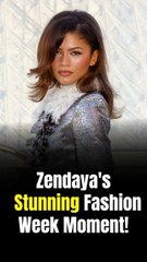 Zendaya Stuns in Barbie Mini Jacket and Engagement Ring at Fashion Week, Fans Say