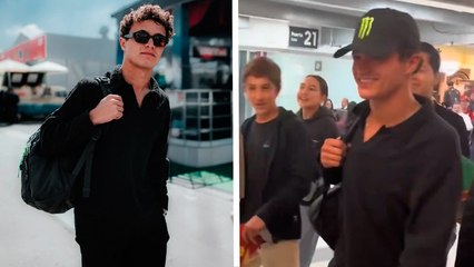 Lando Norris desata la locura en el Aeropuerto de la CDMX tras el GP de México