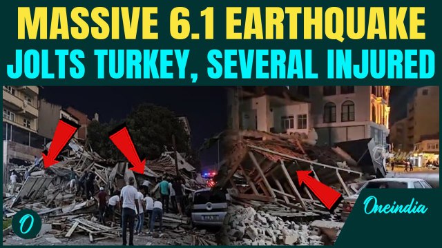 Breaking: Devastating 6.1 magnitude Earthquake hits Turkey | Several injured as Buildings Collapse