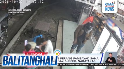 Bag na may lamang perang pambayad sana sa kuryente, tinangay; suspek, nakatakas | Balitanghali