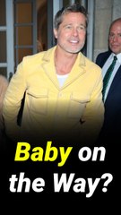 Brad Pitt and Ines de Ramon Step Out in LA Amid Baby Rumors