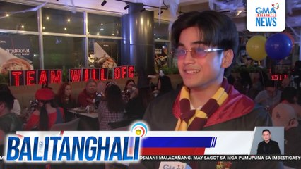 Will Ashley, naka-bonding ang fans at supporters sa halloween fan meet kagabi | Balitanghali