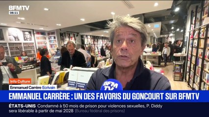 "C'était compliqué de l'avoir comme mère": Emmanuel Carrère, qui figure parmi les favoris du Goncourt, évoque sa mère Hélène Carrère d’Encausse