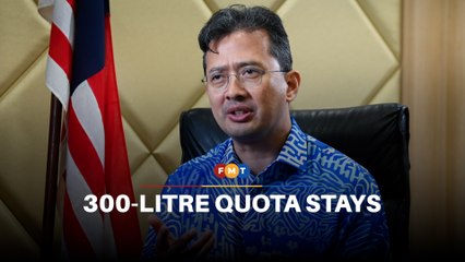 No plans to slash 300-litre Budi95 quota, says Treasury