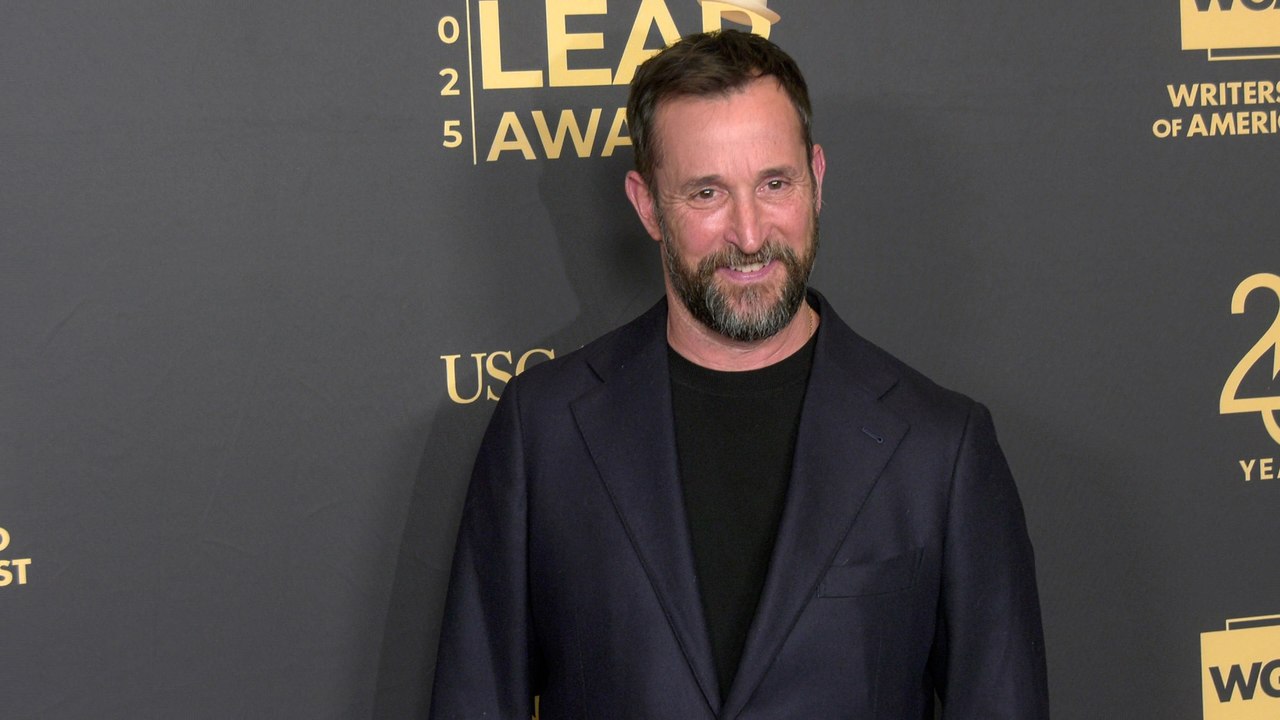 'The Pitt' star Noah Wyle attends the 2025 Norman Lear Awards red carpet