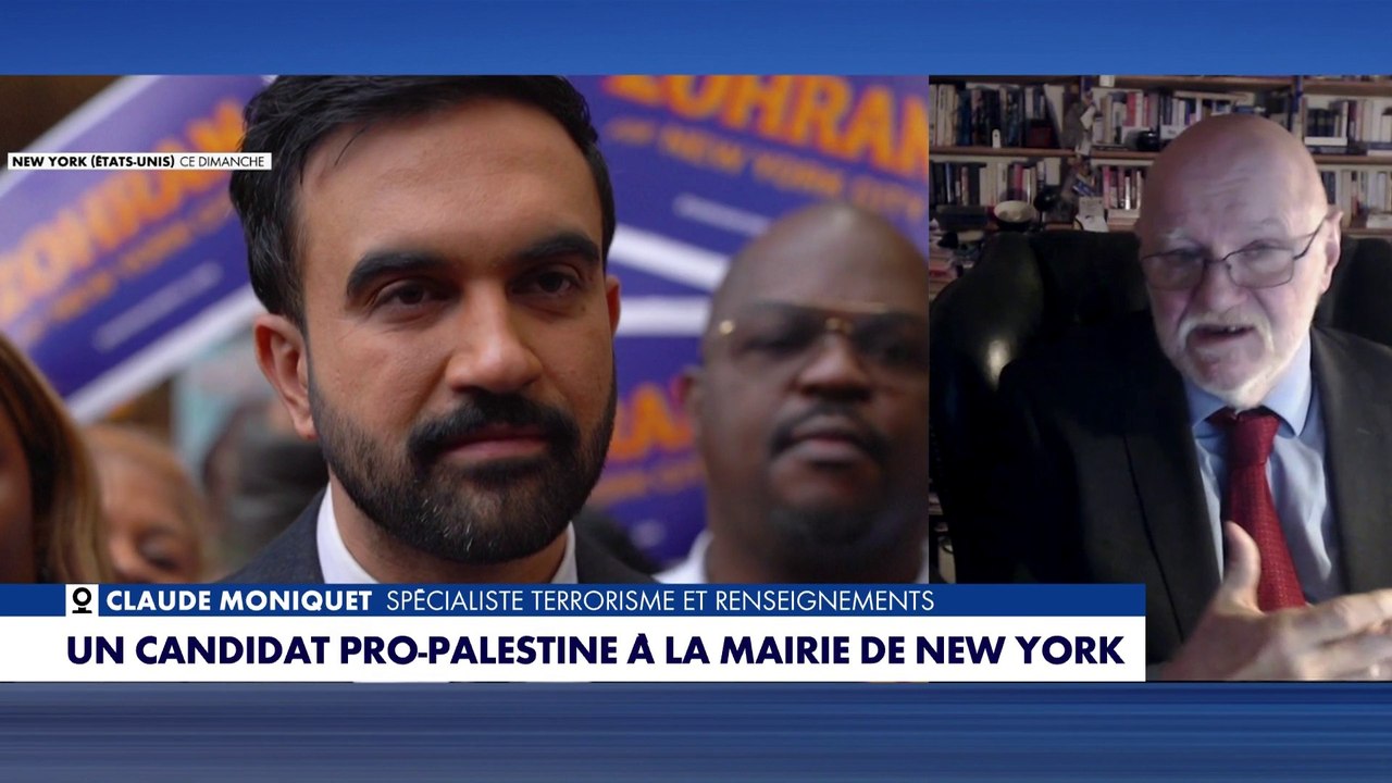 Claude Moniquet : «Les juifs de New-York sont gênés. Il est anti-sioniste, parle de génocide à Gaza»