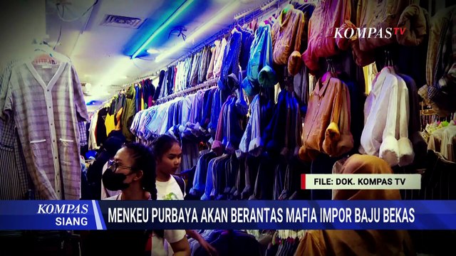 Sikat Mafia Baju Bekas! Menkeu Purbaya akan Denda dan Larang Pelaku Impor Seumur Hidup