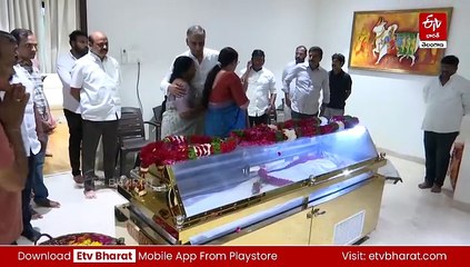 హరీశ్​రావుకు పితృ వియోగం - సీఎం రేవంత్​, కేసీఆర్​ సహా పలువురి సంతాపం