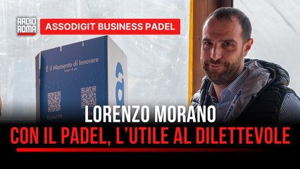 Assodigit Business Padel. Morano “Bellissima iniziativa, unisce l’utile al dilettevole”