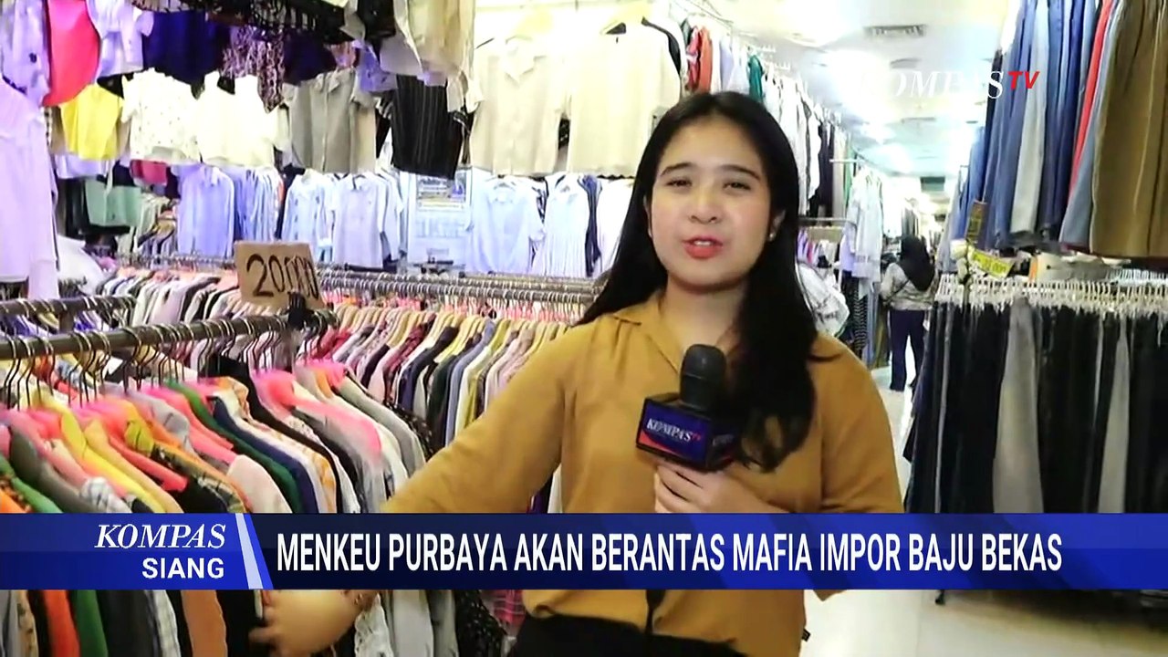 Respons Pedagang Pasar Senen soal Menkeu Purbaya akan Berantas Mafia Baju Bekas | KOMPAS SIANG