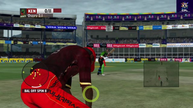 ASHES CRICKET 2009 CPL PATCH 25 | ST KITTS NAVELS VS TRIBAGO KNIGHTS RIDERS MATCH 14 |