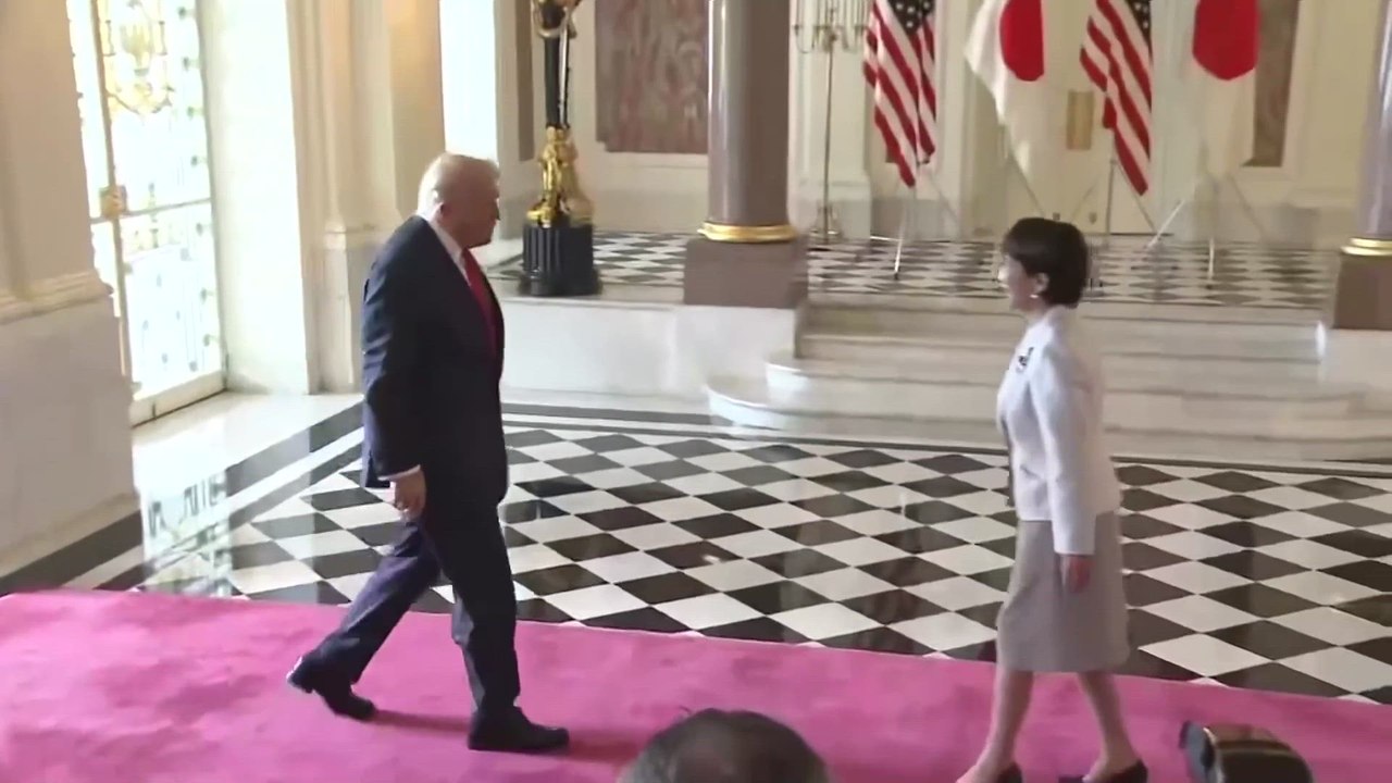 Trump meets Japan's Takaichi in Tokyo